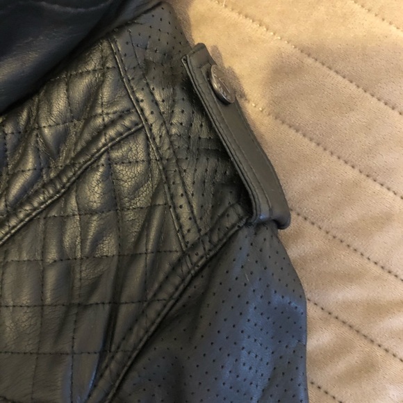 Guess moto jacket faux leather - Picture 5 of 8